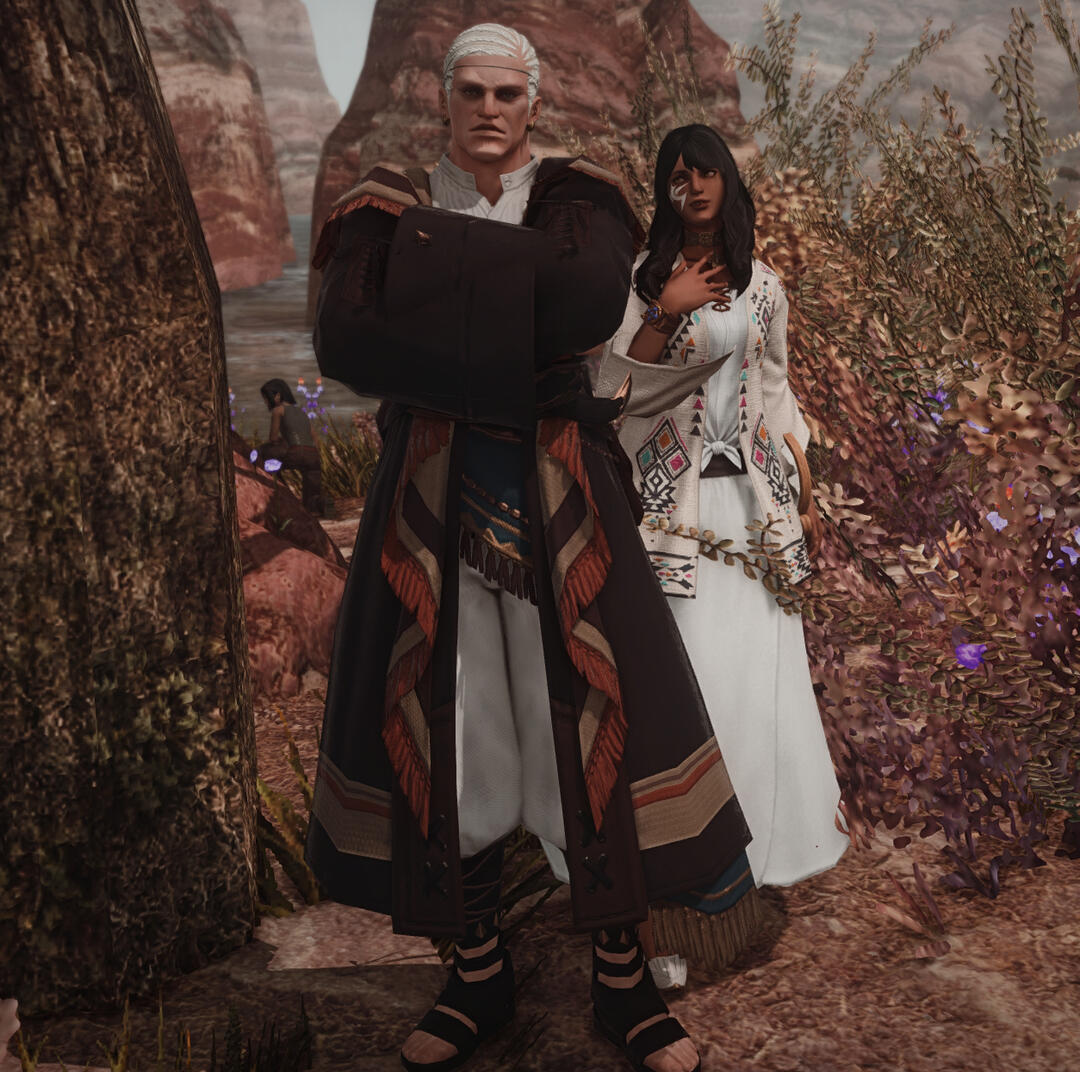 Kristoff's Parents Johannes and Marie