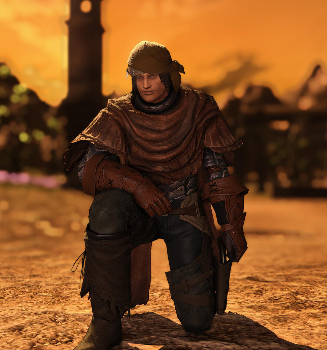 A young Kristoff in Ala Mhigo